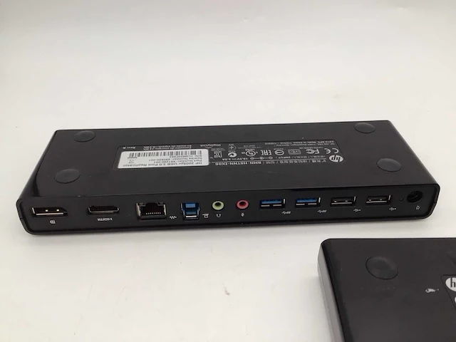 Hp 3005pr usb3 port replicator dockingstation (2x) - afbeelding 4 van  5