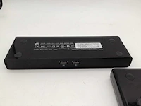 Hp 3005pr usb3 port replicator dockingstation (2x) - afbeelding 5 van  5