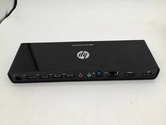 Hp 3005pr usb3 port replicator dockingstation - afbeelding 1 van  2