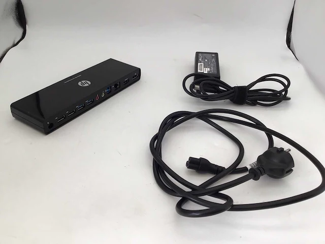 Hp 3005pr usb3 port replicator dockingstation - afbeelding 1 van  6