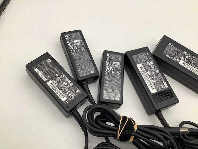 Hp 45w en 65w computeronderdeel laptop laders (5x) - afbeelding 4 van  5