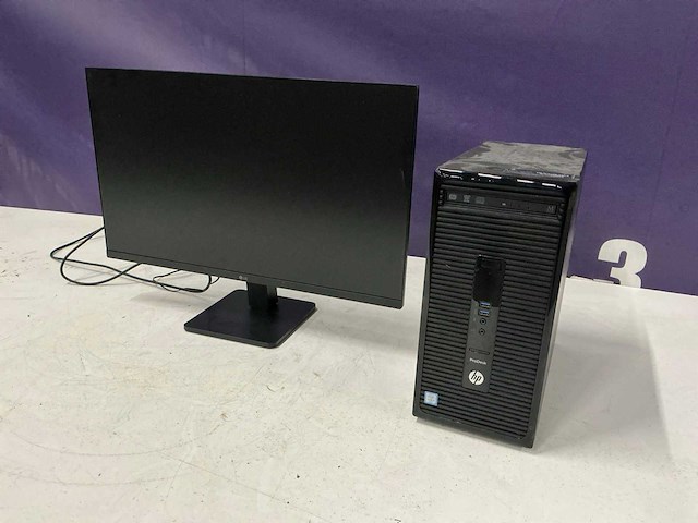 Hp 4p prodesk 400g3 mt business pc - afbeelding 1 van  10