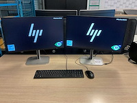 Hp 524pf monitor (2x) - afbeelding 1 van  8