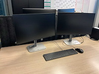 Hp 524pf monitor (2x) - afbeelding 3 van  8