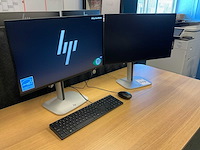 Hp 524pf monitor (2x) - afbeelding 4 van  6