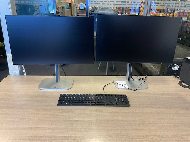 Hp 524pf monitor (2x) - afbeelding 2 van  5