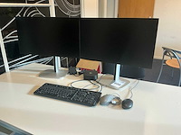 Hp 524pf monitor (2x) - afbeelding 1 van  6
