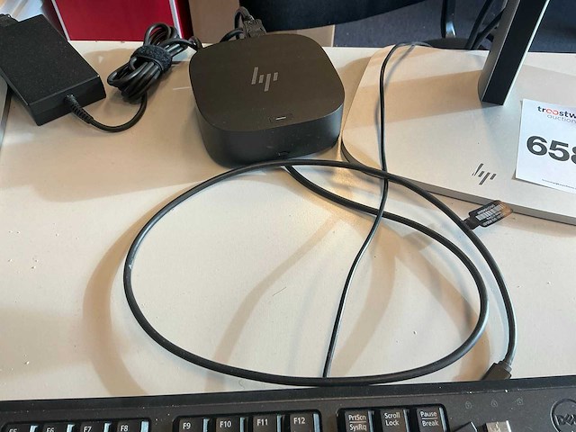 Hp 524pf monitor (2x) - afbeelding 3 van  6