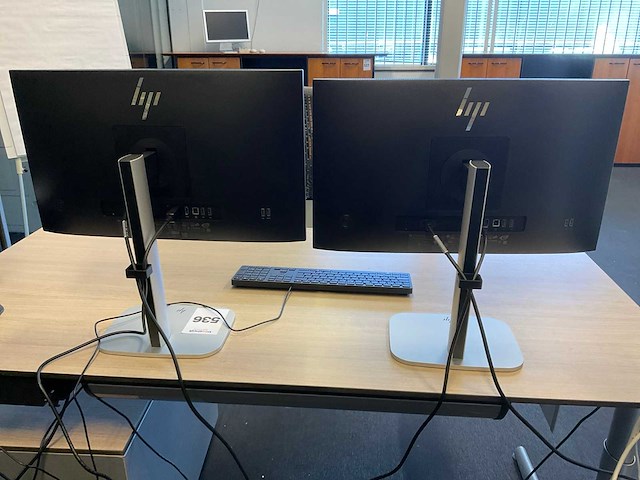Hp 524pf monitor (2x) - afbeelding 5 van  5