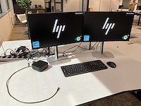 Hp 524pf monitoren en dockingstation (2x) - afbeelding 8 van  12