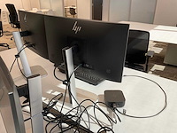 Hp 524pf monitoren en dockingstation (2x) - afbeelding 4 van  12