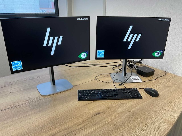 Hp 524pf monitoren en dockingstation - afbeelding 1 van  8