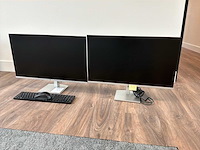 Hp 527 sh monitor (2x) - afbeelding 1 van  3