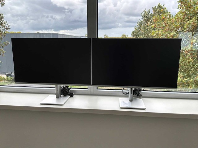 Hp 527 sh monitor (2x) - afbeelding 1 van  4