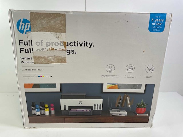 Hp (7605) smart tank all-in-one printer (new) - afbeelding 7 van  13