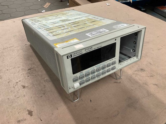 Hp 8153a lightwave multimeter - afbeelding 1 van  5