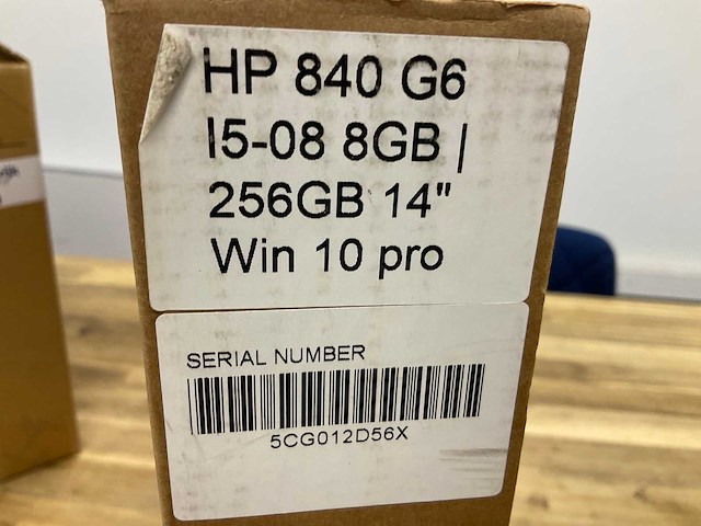 Hp 840 g6 laptop - afbeelding 4 van  4