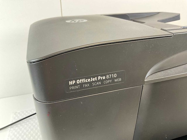 Hp (8710) officejet pro all-in-one multifuncion printer - afbeelding 4 van  8