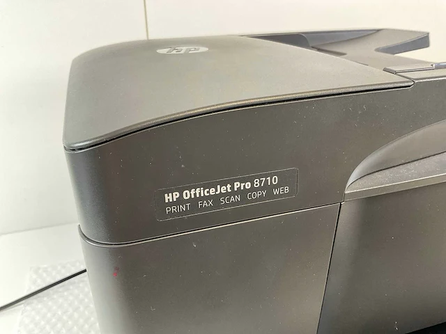 Hp (8710) officejet pro all-in-one multifuncion printer - afbeelding 4 van  8
