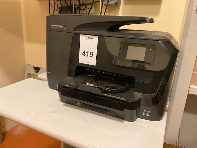 Hp 8715 officejet pro laserprinter - afbeelding 3 van  5