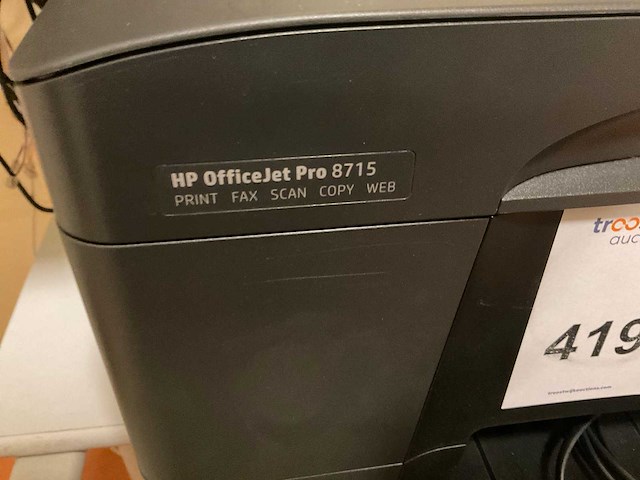 Hp 8715 officejet pro laserprinter - afbeelding 5 van  5