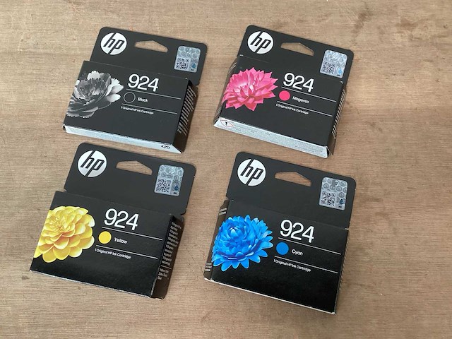 Hp 924 printercartridges, set - afbeelding 1 van  2
