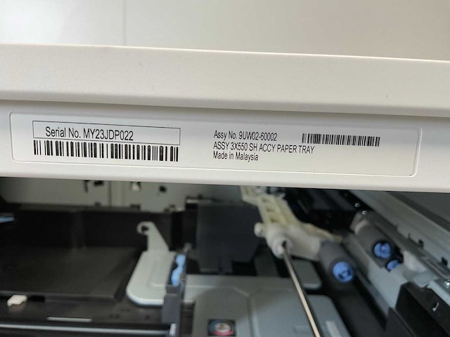 Hp (9uw028), pagewide 3x550 sheet paper tray stand - afbeelding 4 van  12