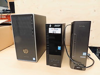 Hp / acer - desktop (3x) - afbeelding 1 van  7