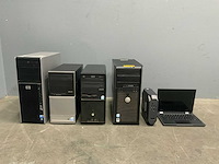 Hp, asus, dell, lenovo pc, workstation en laptop