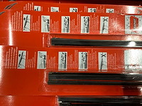 Hp-autozubehör ruitenwissers rubber set van 2 stuks (100x) - afbeelding 2 van  3
