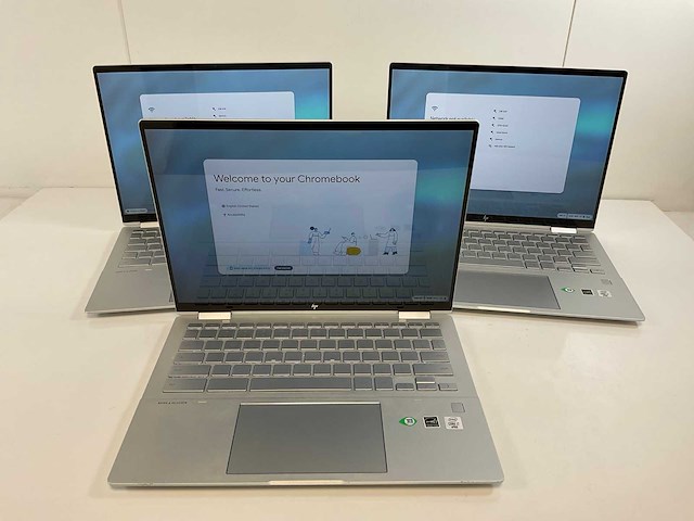 Hp c1030 13.5”, core i7 10th gen, 16 gb ram, 128 gb nvme touchscreen chromebooks (3x) - afbeelding 1 van  17
