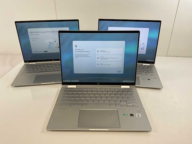 Hp c1030 13.5”, core i7 10th gen, 16 gb ram, 128 gb ssd touchscreen chromebooks (3x) - afbeelding 1 van  17