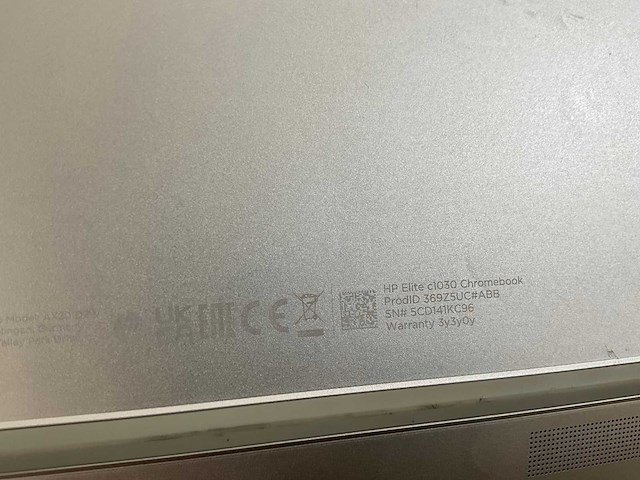 Hp c1030 13.5”, core i7 10th gen, 16 gb ram, 128 gb ssd touchscreen chromebooks (3x) - afbeelding 17 van  17