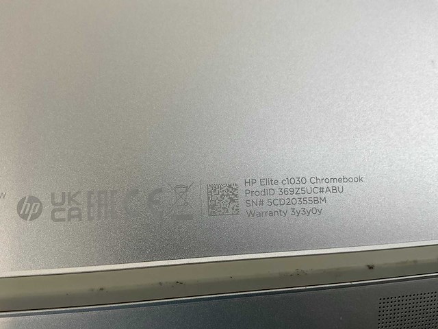 Hp c1030 13.5”, core i7 10th gen, 16 gb ram, 128 gb ssd touchscreen chromebooks (3x) - afbeelding 7 van  20