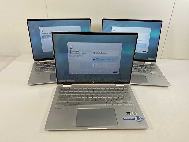 Hp c1030 13.5”, core i7 10th gen, 16 gb ram, 128 gb ssd touchscreen chromebooks (3x) - afbeelding 1 van  22