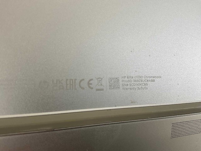 Hp c1030 13.5”, core i7 10th gen, 16 gb ram, 128 gb ssd touchscreen chromebooks (3x) - afbeelding 21 van  22