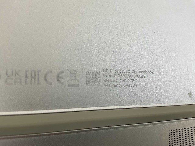 Hp c1030 13.5”, core i7 10th gen, 16 gb ram, 128 gb ssd touchscreen chromebooks (3x) - afbeelding 16 van  16