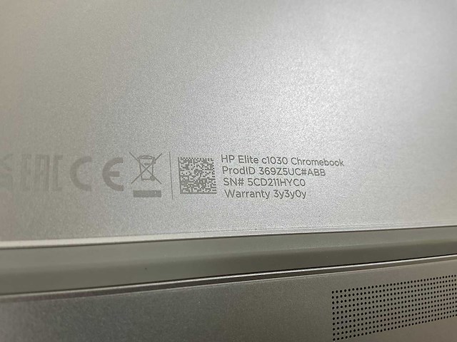 Hp c1030 13.5”, core i7 10th gen, 16 gb ram, 128 gb ssd touchscreen chromebooks (3x) - afbeelding 9 van  14