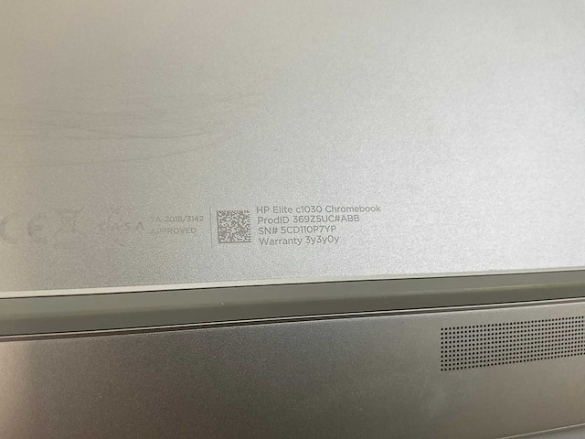 Hp c1030 13.5”, core i7 10th gen, 16 gb ram, 128 gb ssd touchscreen chromebooks (3x) - afbeelding 7 van  22