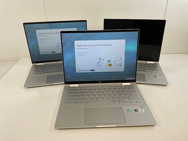 Hp c1030 13.5”, core i7 10th gen, 16 gb ram, 128 gb ssd touchscreen chromebooks (3x) - afbeelding 1 van  22