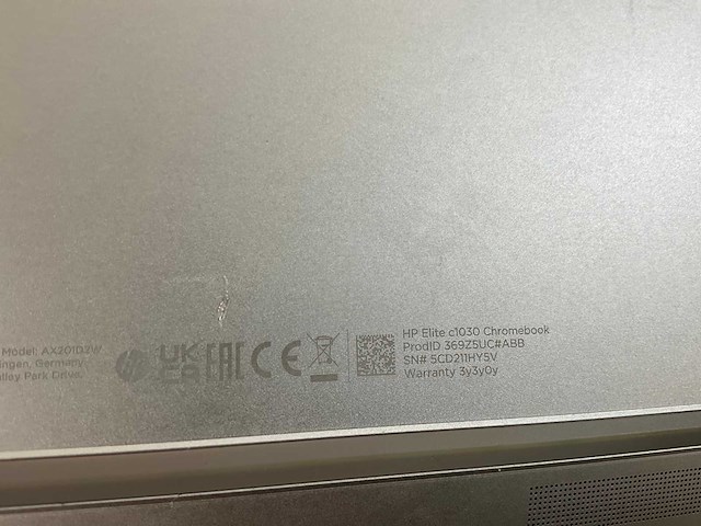 Hp c1030 13.5”, core i7 10th gen, 16 gb ram, 128 gb ssd touchscreen chromebooks (3x) - afbeelding 13 van  20