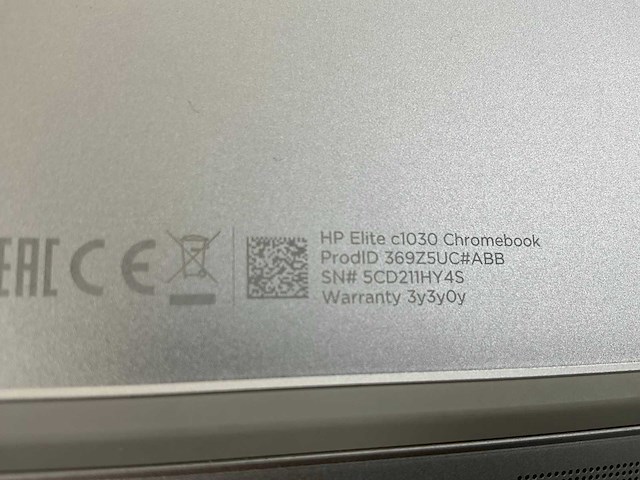 Hp c1030 13.5”, core i7 10th gen, 16 gb ram, 128 gb ssd touchscreen chromebooks (3x) - afbeelding 6 van  16