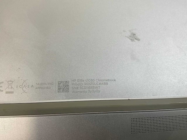 Hp c1030 13.5”, core i7 10th gen, 16 gb ram, 128 gb ssd touchscreen chromebooks (3x) - afbeelding 13 van  19