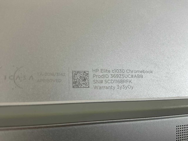 Hp c1030 13.5”, core i7 10th gen, 16 gb ram, 128 gb ssd touchscreen chromebooks (3x) - afbeelding 16 van  23