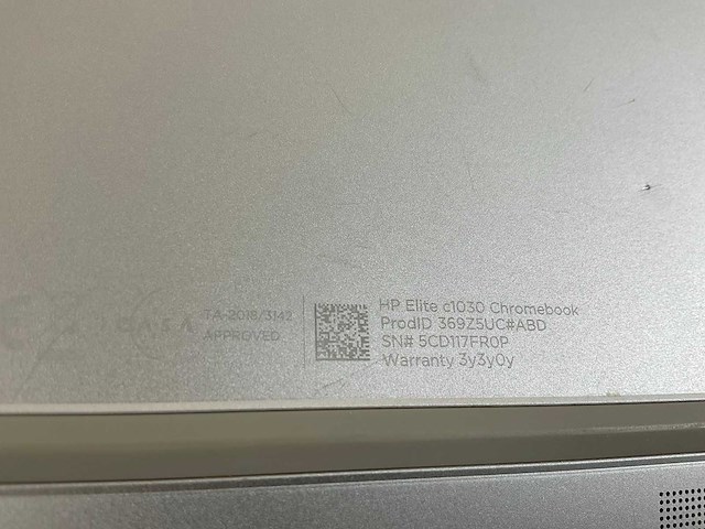 Hp c1030 13.5”, core i7 10th gen, 16 gb ram, 128 gb ssd touchscreen chromebooks (3x) - afbeelding 5 van  16