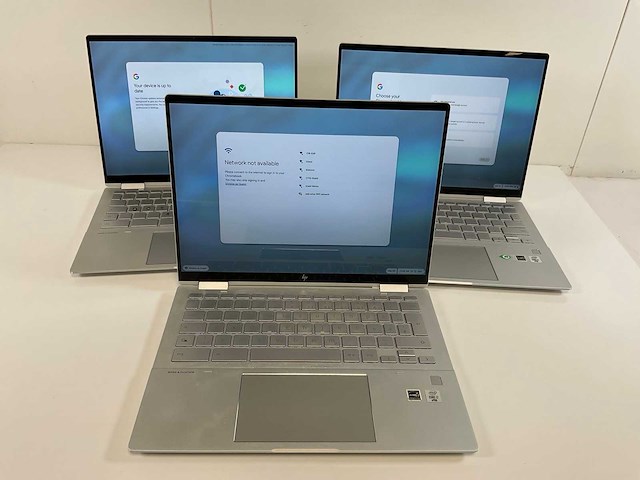 Hp c1030 13.5”, core i7 10th gen, 16 gb ram, 128 gb ssd touchscreen chromebooks (3x) - afbeelding 1 van  16