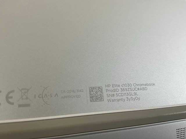 Hp c1030 13.5”, core i7 10th gen, 16 gb ram, 128 gb ssd touchscreen chromebooks (3x) - afbeelding 11 van  16