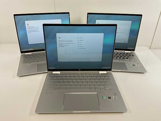 Hp c1030 13.5”, core i7 10th gen, 16 gb ram, 128 gb ssd touchscreen chromebooks (3x) - afbeelding 1 van  23