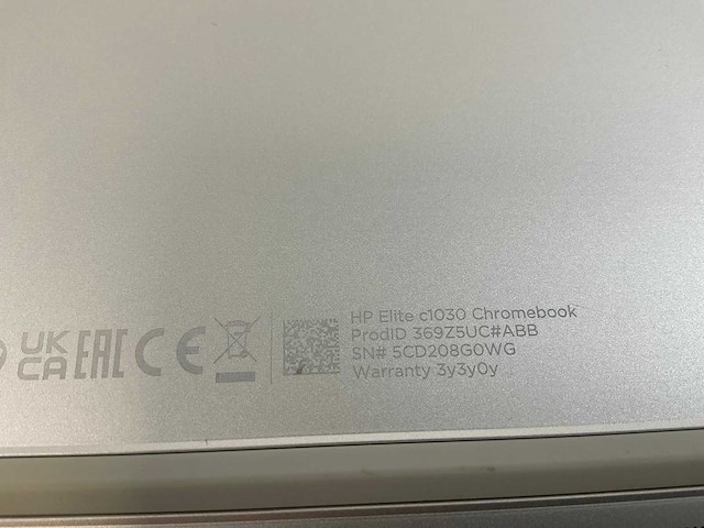 Hp c1030 13.5”, core i7 10th gen, 16 gb ram, 128 gb ssd touchscreen chromebooks (3x) - afbeelding 16 van  23
