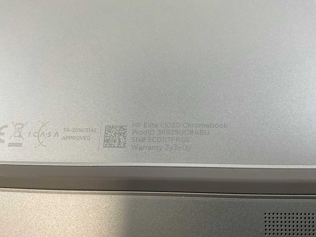 Hp c1030 13.5”, core i7 10th gen, 16 gb ram, 128 gb ssd touchscreen chromebooks (3x) - afbeelding 23 van  23